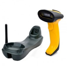 Сканер штрих-коду UKRMARK EV-W2503 2D, 433MHz, USB, IP64, stand, black/yellow (900769)