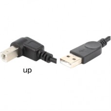 Кабель для принтера USB 2.0 AM/BM 1.0m 90 up Value (S0754)