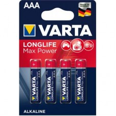 Батарейка Varta AAA Longlife Max Power лужна * 4 (04703101404)