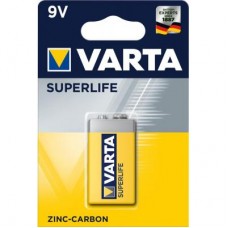 Батарейка Varta Крона 6F22 Superlife Zinc-Carbon * 1 (02022101411)