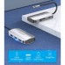 Концентратор Vention USB3.1 Type-C --> USB 3.0x3/SD/TF/PD 100W Hub 6-in-1 (TNHHB)