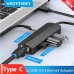 Концентратор Vention USB 3.1 Type-C to 3xUSB 3.0+MicroUSB+RJ45 100M Ethernet black (TGPBB)