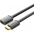 Кабель мультимедійний HDMI M to HDMI F 5.0m V2.0 4K 60Hz PVC Vention (AHCBJ)