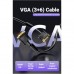 Кабель мультимедійний VGA 15M-15M 3.0m ferrite Vention (DAEBI)