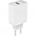 Зарядний пристрій Vention 1xUSB 18W (USB-A) QC3.0 white (FABW0-EU)