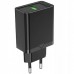 Зарядний пристрій Vention 1xUSB 18W (USB-A) QC3.0 black (FABB0-EU)