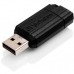 USB флеш накопичувач Verbatim 64GB Store 'n' Go PinStripe Black USB 2.0 (49065)