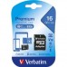 Карта пам'яті Verbatim 16GB microSDHC class 10 (MDAVR-10/G)