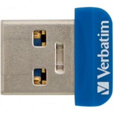 USB флеш накопичувач Verbatim 32GB Store 'n' Stay NANO Blue USB 3.0 (98710)