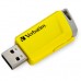 USB флеш накопитель Verbatim 3x16GB Store 'n' Click Red/Blue/Yellow USB 3.2 (49306)