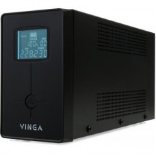 Источник бесперебойного питания Vinga LCD 600VA metal case with USB (VPC-600MU)