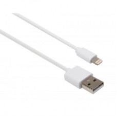 Дата кабель USB 2.0 AM to Lightning PVC 1m white Vinga (VCPDCL1W)