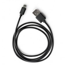 Дата кабель USB 2.0 AM to Micro 5P PVC 1m black Vinga (VCPDCM1BK)