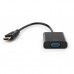 Перехідник HDMI to VGA 1080p Vinga (VCPAHDMIM2VGAFBK)