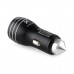 Зарядное устройство Vinga Dual USB Car Charger aluminium 15.5W Max (VCCAABK)