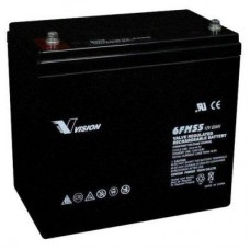 Батарея до ДБЖ Vision FM 12V 55Ah (6FM55E-X)