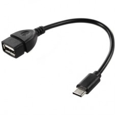 Перехідник OTG USB 2.0 AF to Micro 5P YT Black Blister Voltronic (37681)