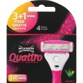 Змінні касети Wilkinson Sword Quattro For Woman 3+1 шт. (4027800114207)