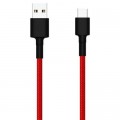 Дата кабель USB 2.0 AM to Type-C 1.0m Braide red Xiaomi (435419)