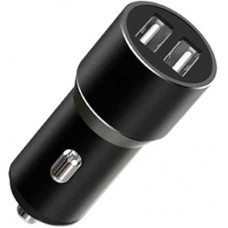 Зарядний пристрій XO CC30 Metal Car Charger Black (XO-CC30-BK)