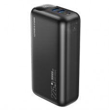 Батарея универсальная XO 30000mAh, PD/20W, QC/22.5W, black (PR200_Black)