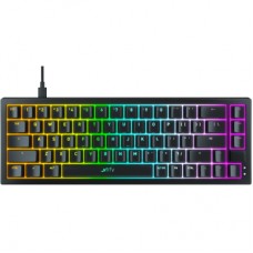 Клавіатура Xtrfy K5 68 keys Kailh Red Hot-swap RGB UA Black (K5-RGB-CPT-BLACK-R-UKR)